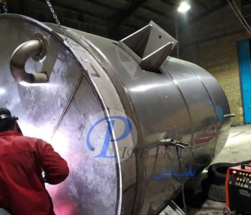 ساخت مخزن استیل