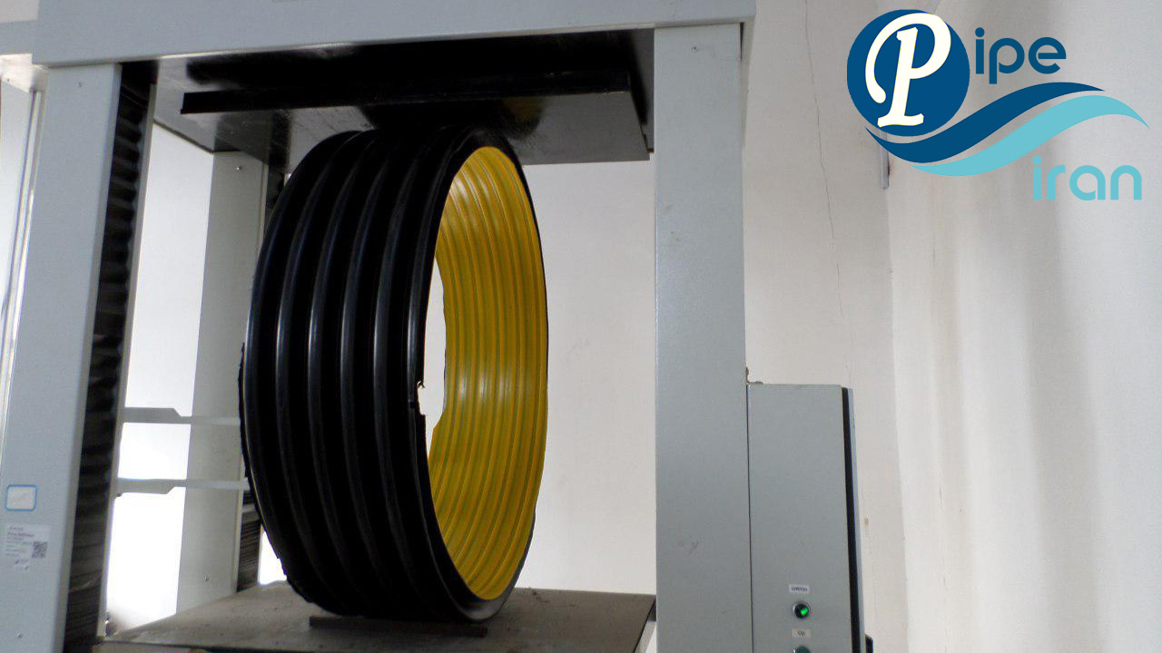 آزمایش مقاومت و وزن لوله کاروگیت 2500