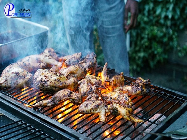 دستگاه گریل پایه دار