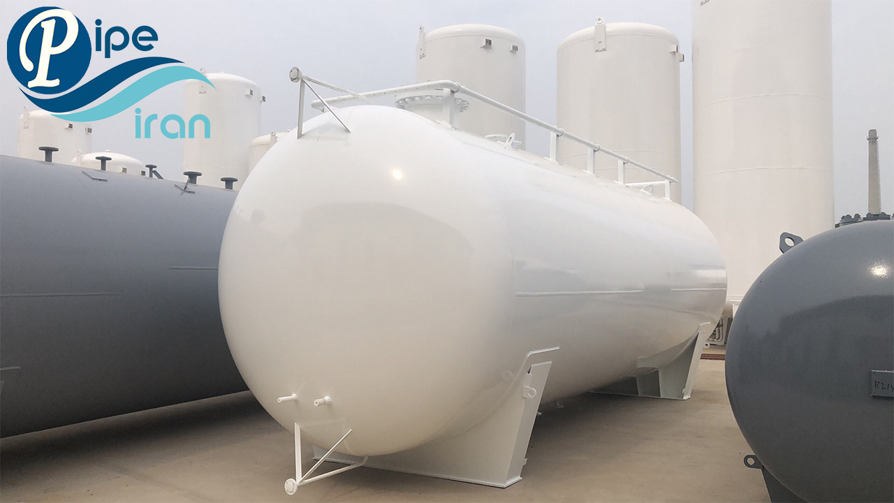 مخزن فولادی ذخیره سیالات